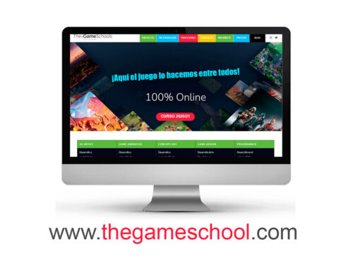 Página web The Game School